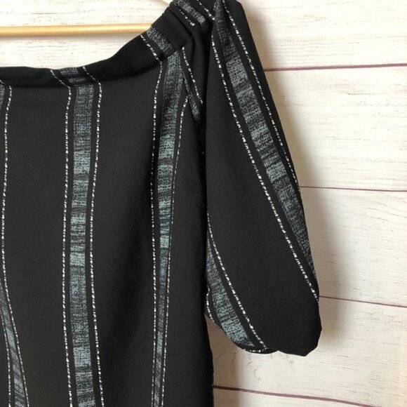 Collective Concepts Off Shoulder Striped Dress XS - Picture 5 of 6